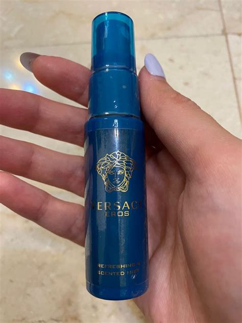 versace refreshing scented mist mpituh|Versace floral perfume.